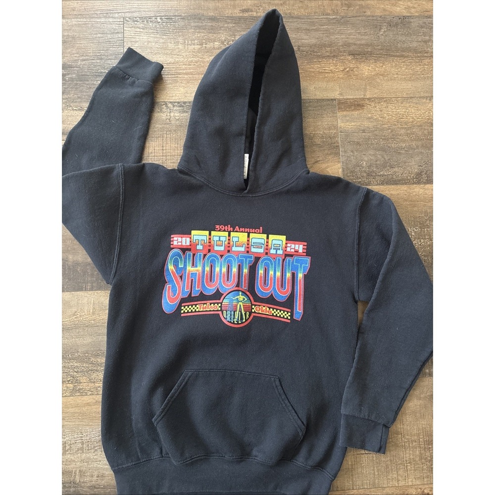 Tulsa Shoot Out 39th Annual Expo Raceway Youth Large Hoodie